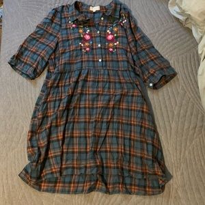 Plaid dress